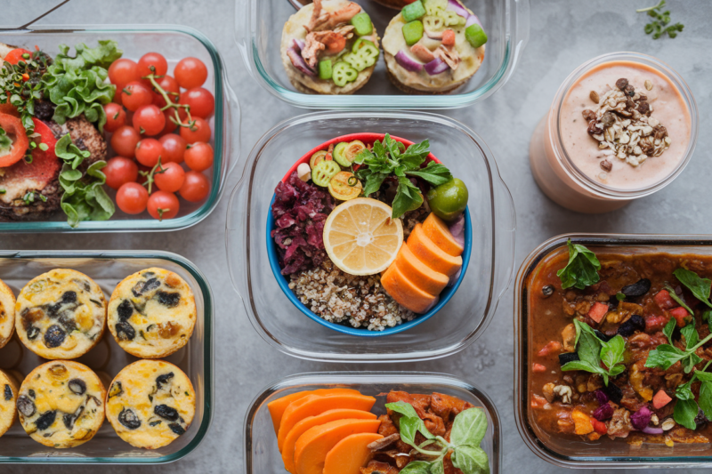 10 einfache Meal Prep Grundrezepte für Einsteiger