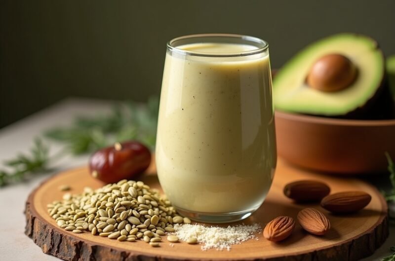 Pflanzliche Kollagen-Booster Smoothies: 5 vegane Rezepte für strahlende Haut 2 Aminosäuren-Komplex Haare & Nägel