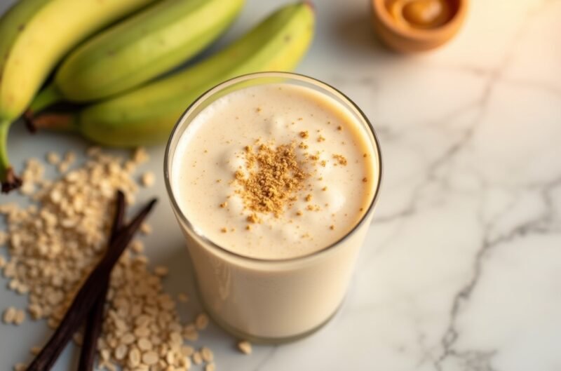 Präbiotische Darm-Smoothies: 5 Rezepte für eine gesunde Darmflora 3 Bananen-Yacon Darmflora-Freund