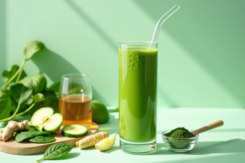 10 Weitere Beauty-Smoothie Rezepte für strahlende Haut 2 Der Anti-Pickel Zauber
