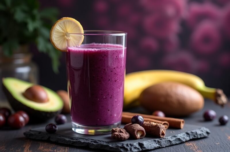 Immunbooster mit Elderberry: 5 kraftvolle Smoothie-Rezepte für ein starkes Abwehrsystem 4 Elderberry-Mushroom Defense