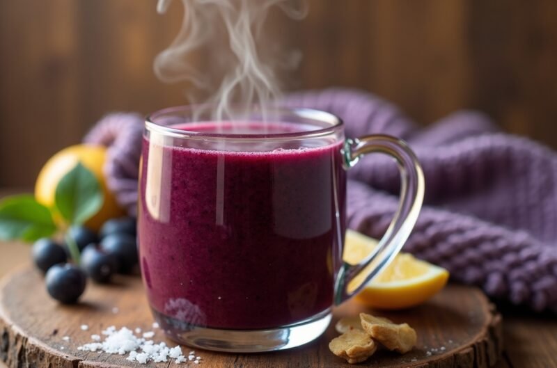 Immunbooster mit Elderberry: 5 kraftvolle Smoothie-Rezepte für ein starkes Abwehrsystem 5 Elderberry-Zinc Throat Soother