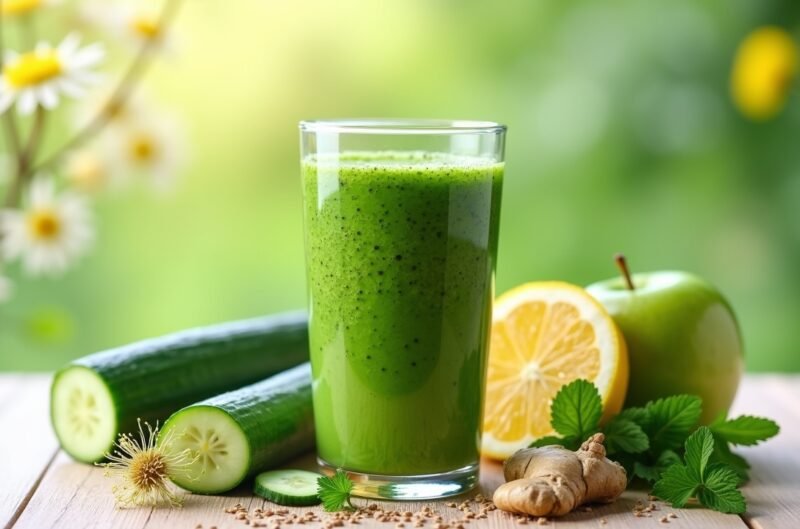 Saisonale Entgiftungs-Smoothies: 5 Rezepte für natürliche Reinigung zu jeder Jahreszeit 1 Frühlings-Entgiftung Grüner Neustart