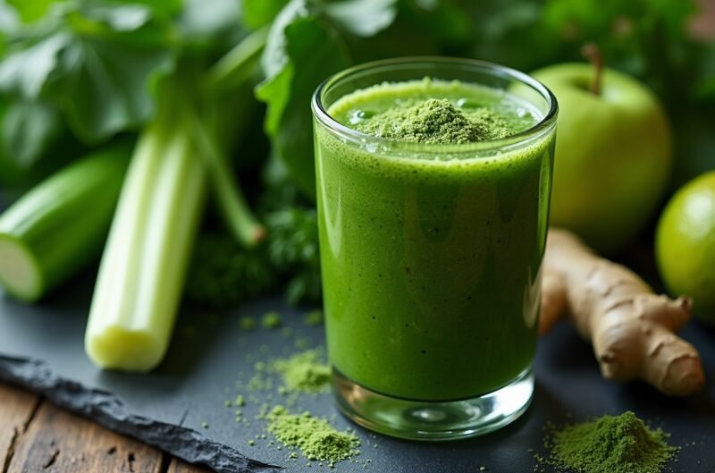 Anti-Inflammatory Recovery Smoothies: 5 Rezepte zur natürlichen Entzündungshemmung 5 Grüner Detox-Regenerator