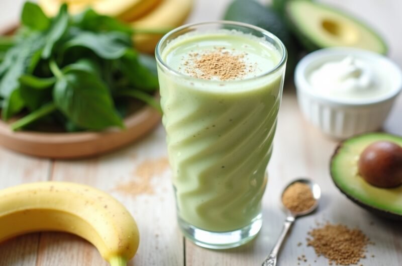Präbiotische Darm-Smoothies: 5 Rezepte für eine gesunde Darmflora 1 Grüner Inulin-Booster