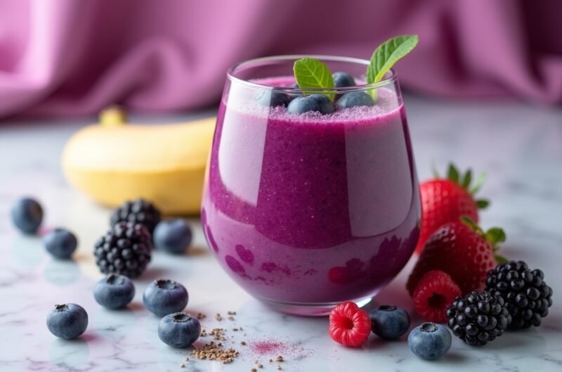 Pflanzliche Kollagen-Booster Smoothies: 5 vegane Rezepte für strahlende Haut 3 Haut-Elastizitäts-Booster