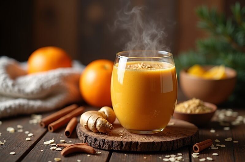 Saisonale Entgiftungs-Smoothies: 5 Rezepte für natürliche Reinigung zu jeder Jahreszeit 4 Winter-Entgiftung Wärmender Immun-Unterstützer