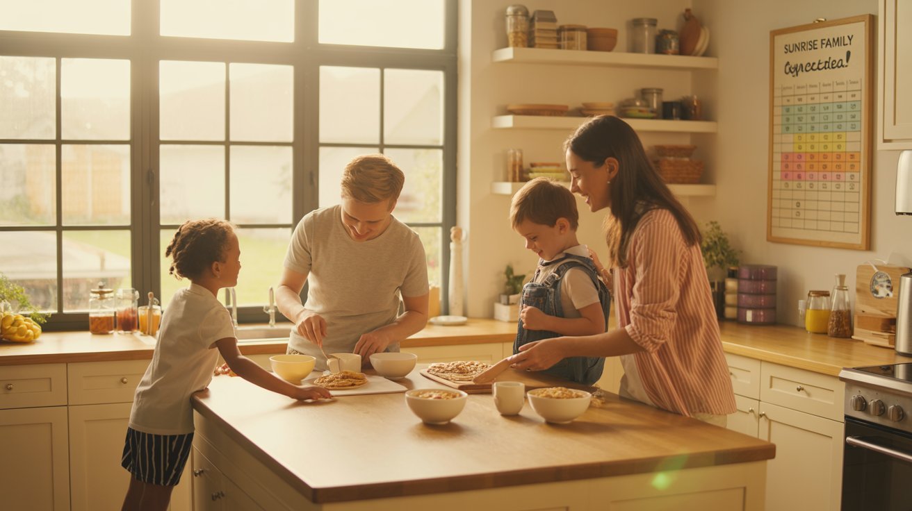 Morgenroutine für Familien: Stressfrei in den Tag